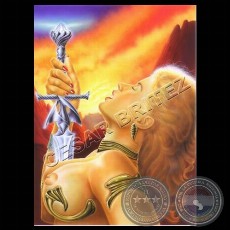 WARRIOR - Ilustración de César Brítez